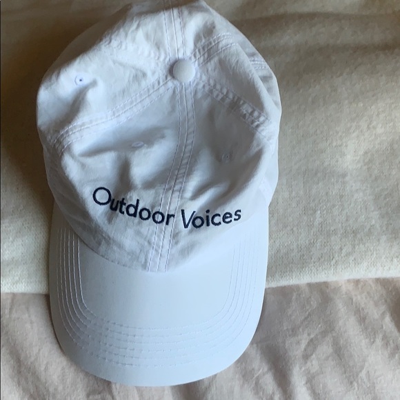 Outdoor Voices Accessories - white OV cap!